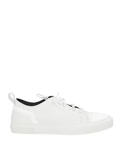 Bruno Bordese Man Sneakers White Size 10 Leather