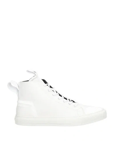 Bruno Bordese Man Sneakers White Size 10 Leather
