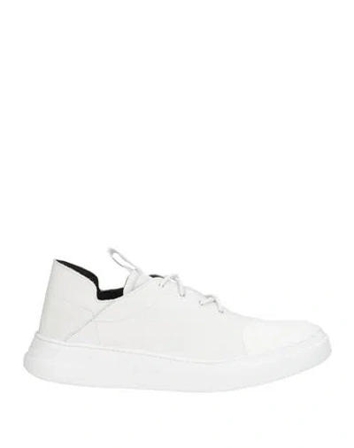 Bruno Bordese Man Sneakers White Size 10 Soft Leather