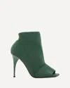Bruno Frisoni 90mm Bootie Pumps In Green