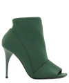 Bruno Frisoni 90mm Bootie Pumps In Green