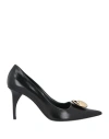 Bruno Frisoni Woman Pumps Black Size 7.5 Leather In Black