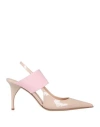 Bruno Frisoni Woman Pumps Blush Size 6 Leather In Pink