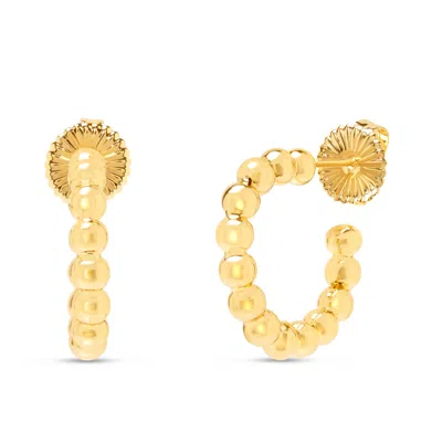 Bruno Magli Alessandra Gold Hoop Earrings