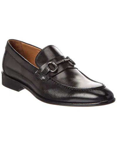 Bruno Magli Alessandro Leather Loafer In Black