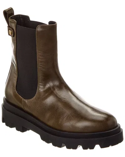 Bruno Magli Alma Leather Boot In Green