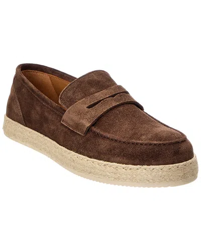 Bruno Magli Amalfi Suede Loafer In Brown