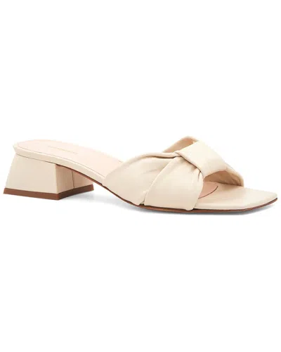 Bruno Magli Antonia Leather Mule In White