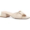 Bruno Magli Antonia Slide Sandal In Bone