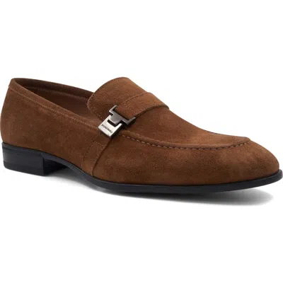 Bruno Magli Arlo Loafer In Cognac Suede