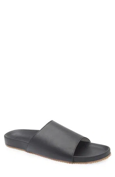 Bruno Magli Arthur Slide Sandal In Black