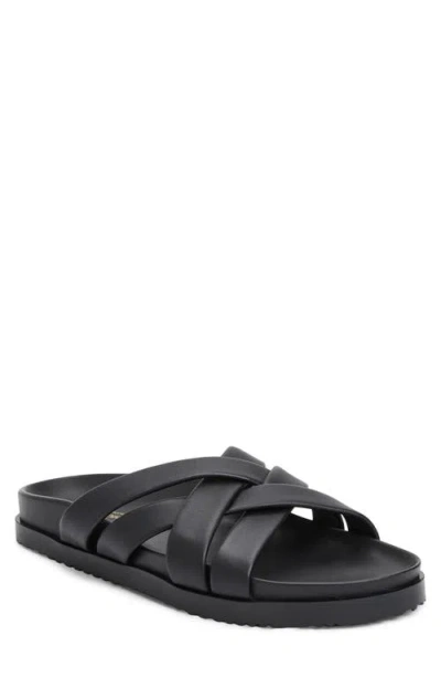 Bruno Magli Bandino Slide Sandal In Black