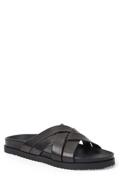 Bruno Magli Bandino Slide Sandal In Brown