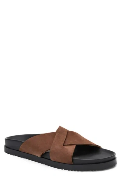 Bruno Magli Bologna Slide Sandal In Brown