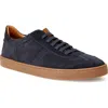 Bruno Magli Men's Bono Low-top Suede Sneakers In Dark Blue Suede