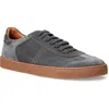 Bruno Magli Bono Sneaker In Light Grey Suede