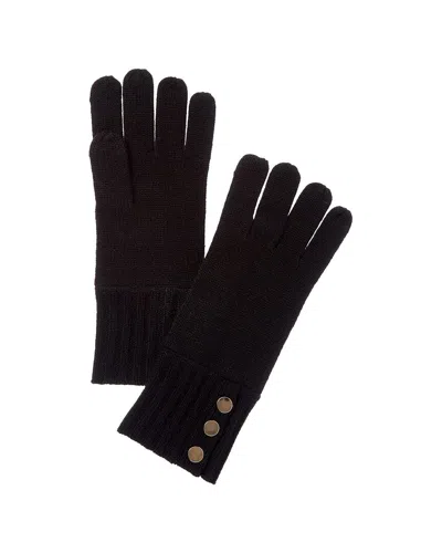 BRUNO MAGLI BUTTON CUFF CASHMERE GLOVES