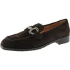 Bruno Magli Bw3natc1 Womens Chain Suede Loafers In Brown Suede