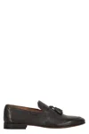 Bruno Magli Calfskin Loafers In Brown