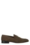 Bruno Magli Calfskin Loafers In Green