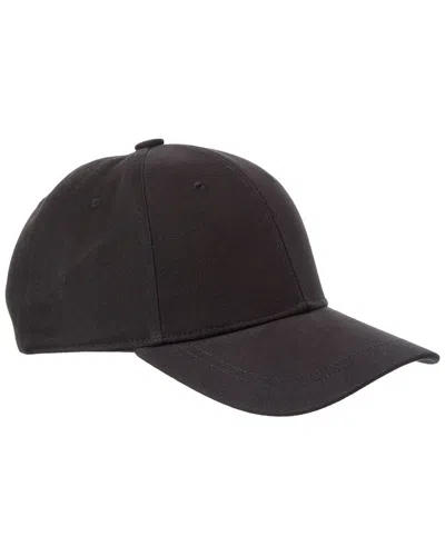 Bruno Magli Canvas Baseball Cap In Purple