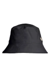 Bruno Magli Canvas Bucket Hat In Black