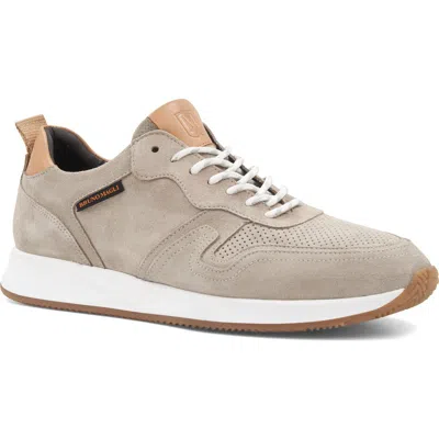 Bruno Magli Capri Sneaker In Grey Suede