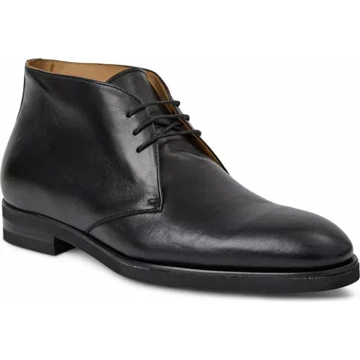 Bruno Magli Carlo Leather Chukka Boot In Black