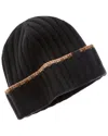 Bruno Magli Cashmere Hat In Black