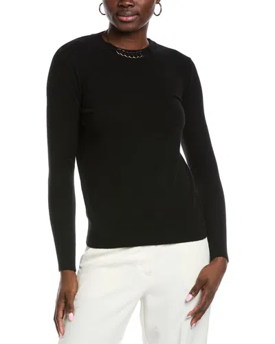 Bruno Magli Cashmere Sweater In Black