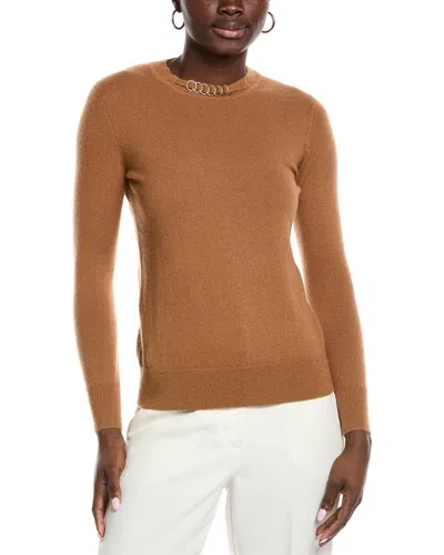 Bruno Magli Cashmere Sweater In Brown