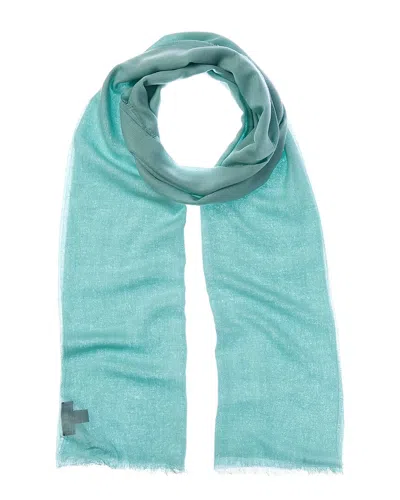Bruno Magli Cashmere-blend Scarf In Blue