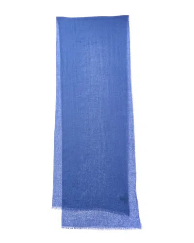 Bruno Magli Cashmere-blend Scarf In Blue