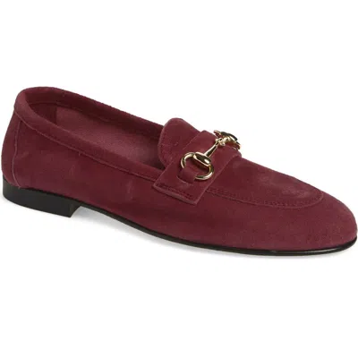 Bruno Magli Cassie Bit Loafer In Burgundy