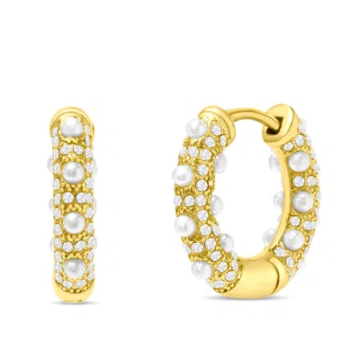 Bruno Magli Caterina Gold Hoop Earrings