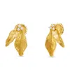 Bruno Magli Chiara Gold Earrings In Gold