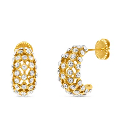 Bruno Magli Constanza Gold Hoop Earrings