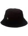 Bruno Magli Corduroy Bucket Hat In Black