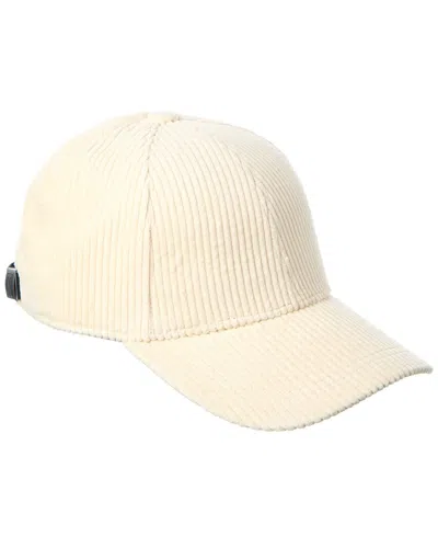Bruno Magli Corduroy Cap In Neutral