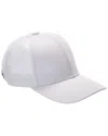 Bruno Magli Cotton Baseball Cap With Logo Buckle In Multi