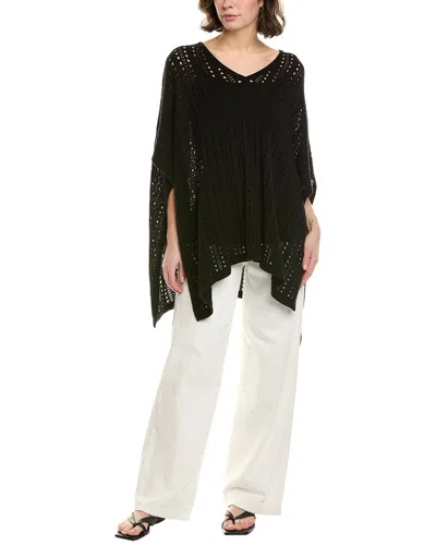 Bruno Magli Crochet Poncho