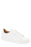 Bruno Magli Daniel Low Top Sneaker In White Tumbled