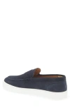 Bruno Magli Daniel Penny Loafer In Navy Suede