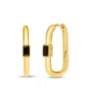Bruno Magli Daniela Gold Earrings, Nera In Gold