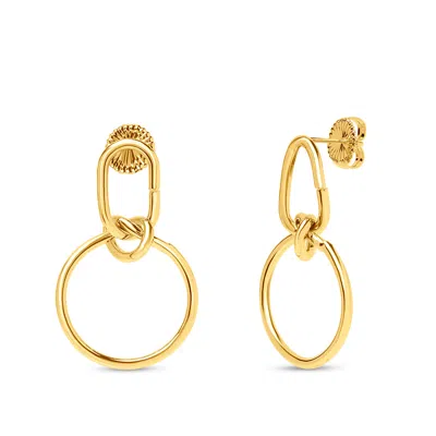 Bruno Magli Elettra Gold Dangle Earrings