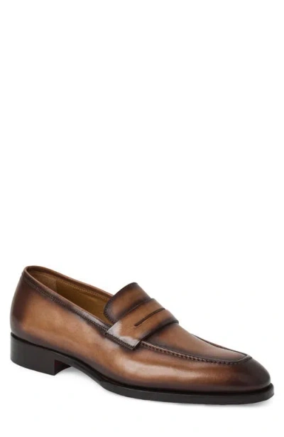 Bruno Magli Emilio Penny Loafer In Brown