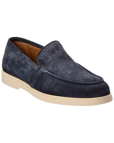 Bruno Magli Etna Suede Loafer In Animal Print