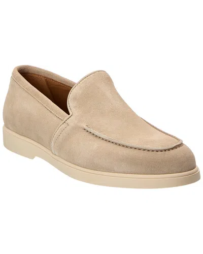 Bruno Magli Etna Suede Loafer In Neutral