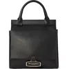 Bruno Magli Etta Leather Clutch In Black