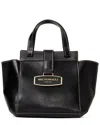 Bruno Magli Eva Leather Mini Bag In Black